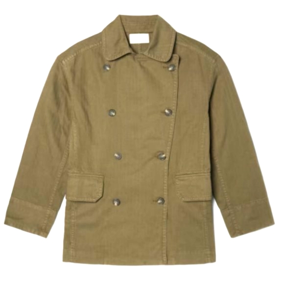 Everlane The Organic Cotton Herringbone Jacket - Picture 1 of 8